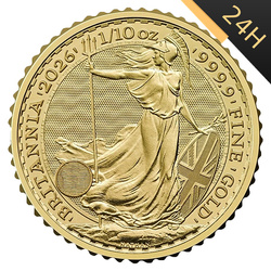 BRITANNIA 1/10 oz 24H