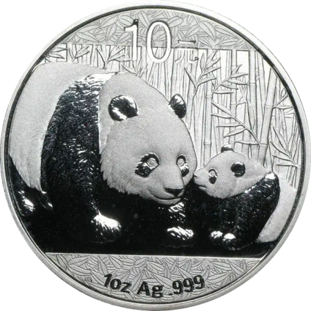 SREBRNA MONETA CHIŃSKA PANDA 2011 1 oz 24H