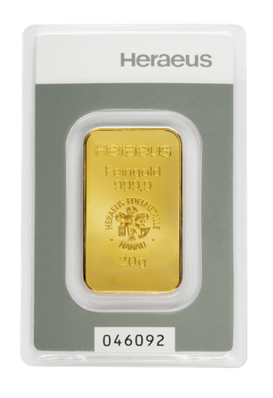 Sztaba złota LBMA 20 g