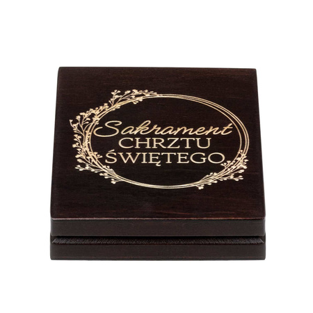 ETUI na SZTABKĘ DREWNIANE Certipack - CHRZEST ŚWIETY